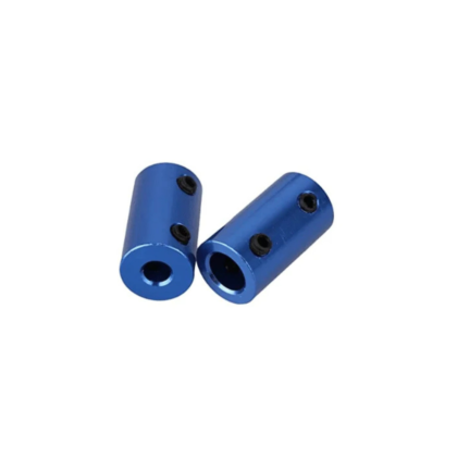 8x8mm Aluminum Rigid Coupling | Anodized Blue
