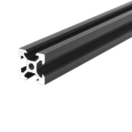 2020 V-Slot Aluminum Profile Extrusion (1M – Black Anodized)