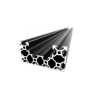 C-Beam Aluminum Linear Rail Extrusion (1M โ Black Anodized)